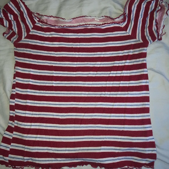 Striped cropped top - From Pacsun - Picture 2 of 2